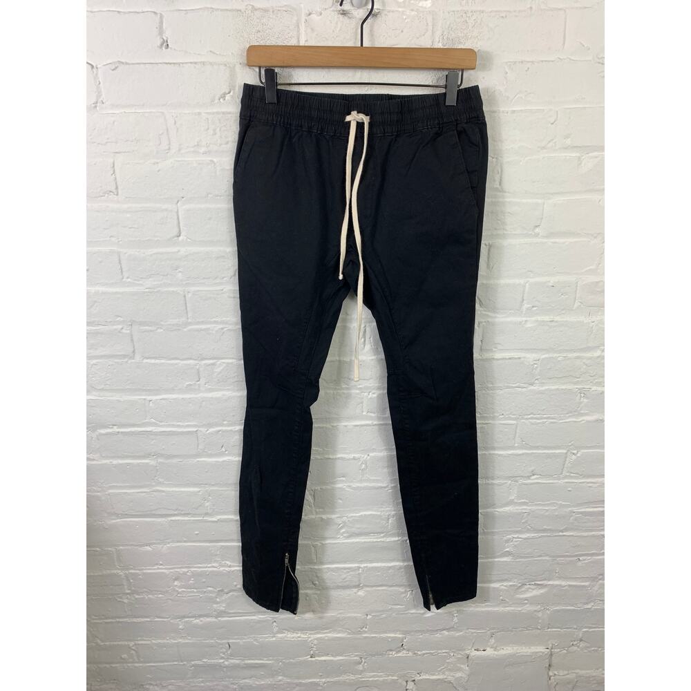 Pacsun Women's Skinny Leg Ankle Pants Drawstring Waist Black Size Small